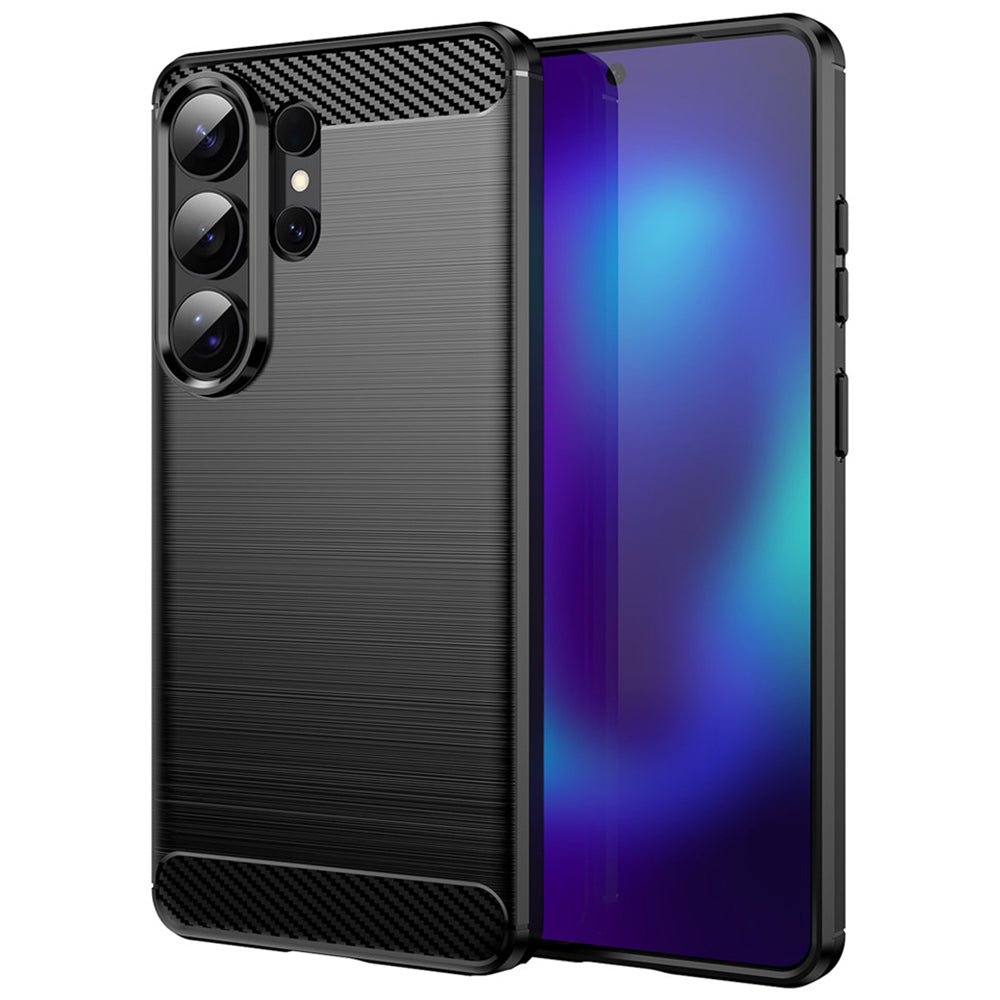 Etui til Samsung Galaxy S26 Ultra S948, Techsuit, Carbon, Sort