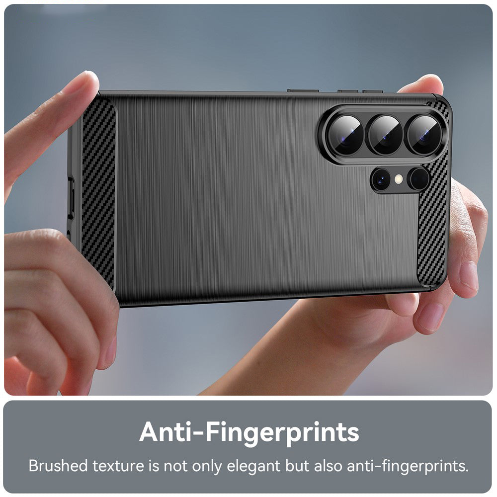 Etui til Samsung Galaxy S26 Ultra S948, Techsuit, Carbon, Sort