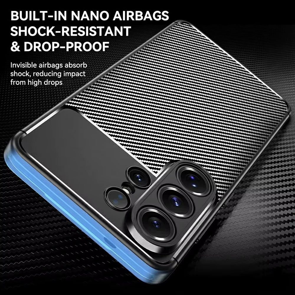 Etui til Samsung Galaxy S26 Ultra S948, Techsuit, CarbonFiber, Sort