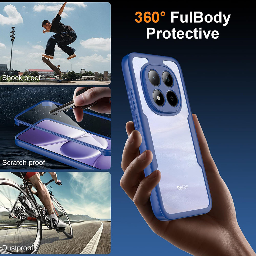 Etui til Samsung Galaxy S26 Ultra S948, Techsuit, ColorVerse 360, Blå