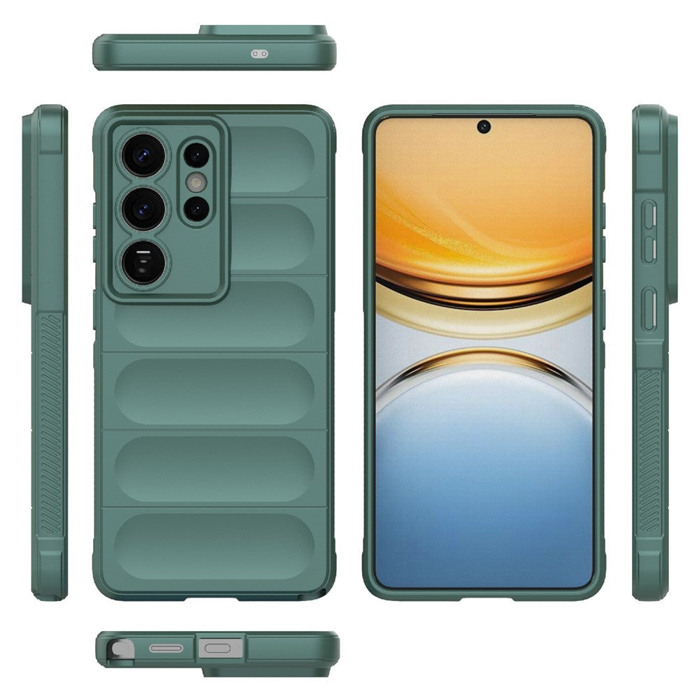 Etui til Samsung Galaxy S26 Ultra S948, Techsuit, Magic Shield, Grøn