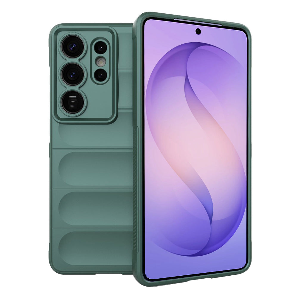 Etui til Samsung Galaxy S26 Ultra S948, Techsuit, Magic Shield, Grøn