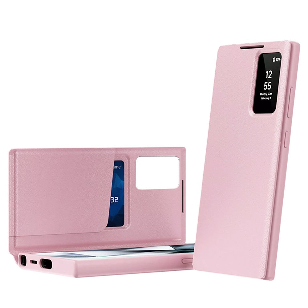 Etui til Samsung Galaxy S26 Ultra S948, Techsuit, SmartView, Pink