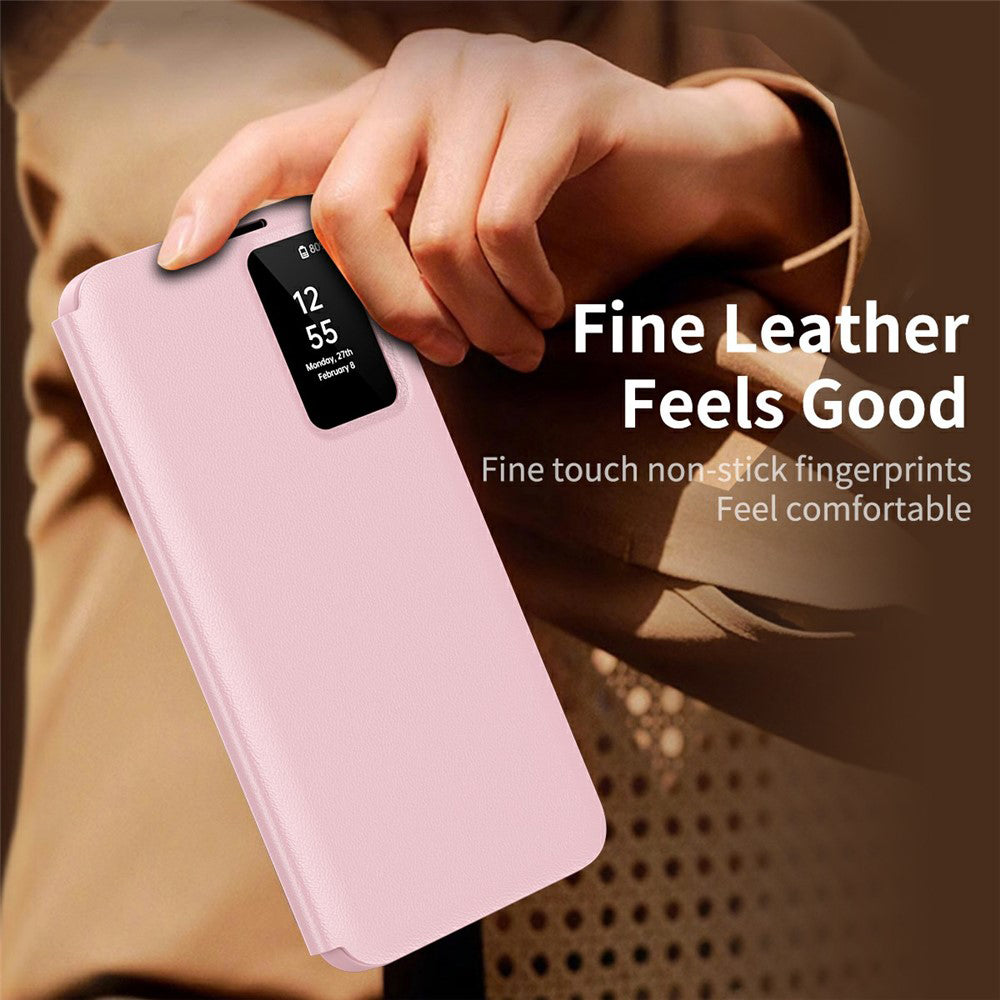 Etui til Samsung Galaxy S26 Ultra S948, Techsuit, SmartView, Pink