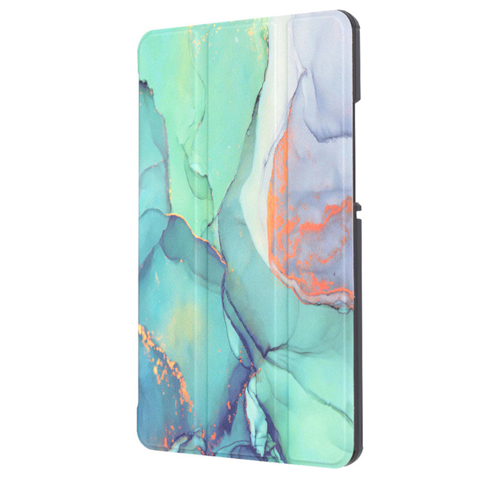 Case for Samsung Galaxy Tab A11+ / Tab A9+, Techsuit, FoldPro Green Time, Multicolor