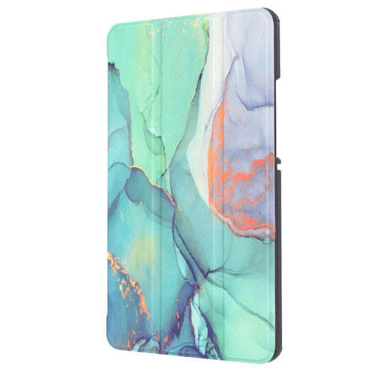 Cover til Samsung Galaxy Tab A11+ / Tab A9+, Techsuit, FoldPro Green Time, Multifarvet