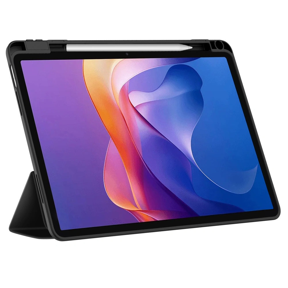 Etui til Samsung Galaxy Tab A11 / Tab A9, Techsuit, Flex Trifold, Blå