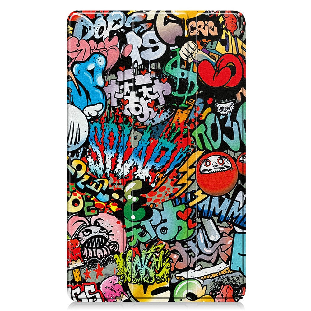 Etui til Samsung Galaxy Tab A11 / Tab A9, Techsuit, FoldPro Urban, Multifarvet