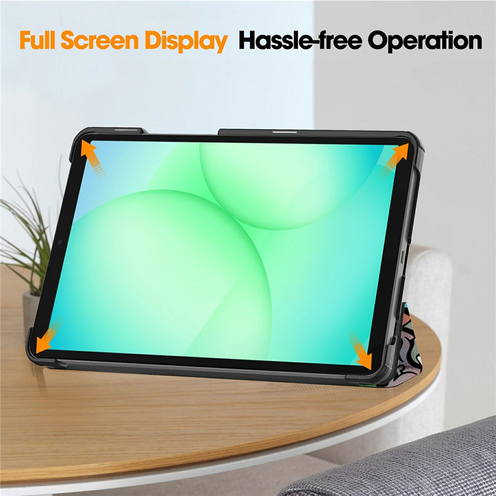 Etui til Samsung Galaxy Tab A11 / Tab A9, Techsuit, FoldPro Urban, Multifarvet