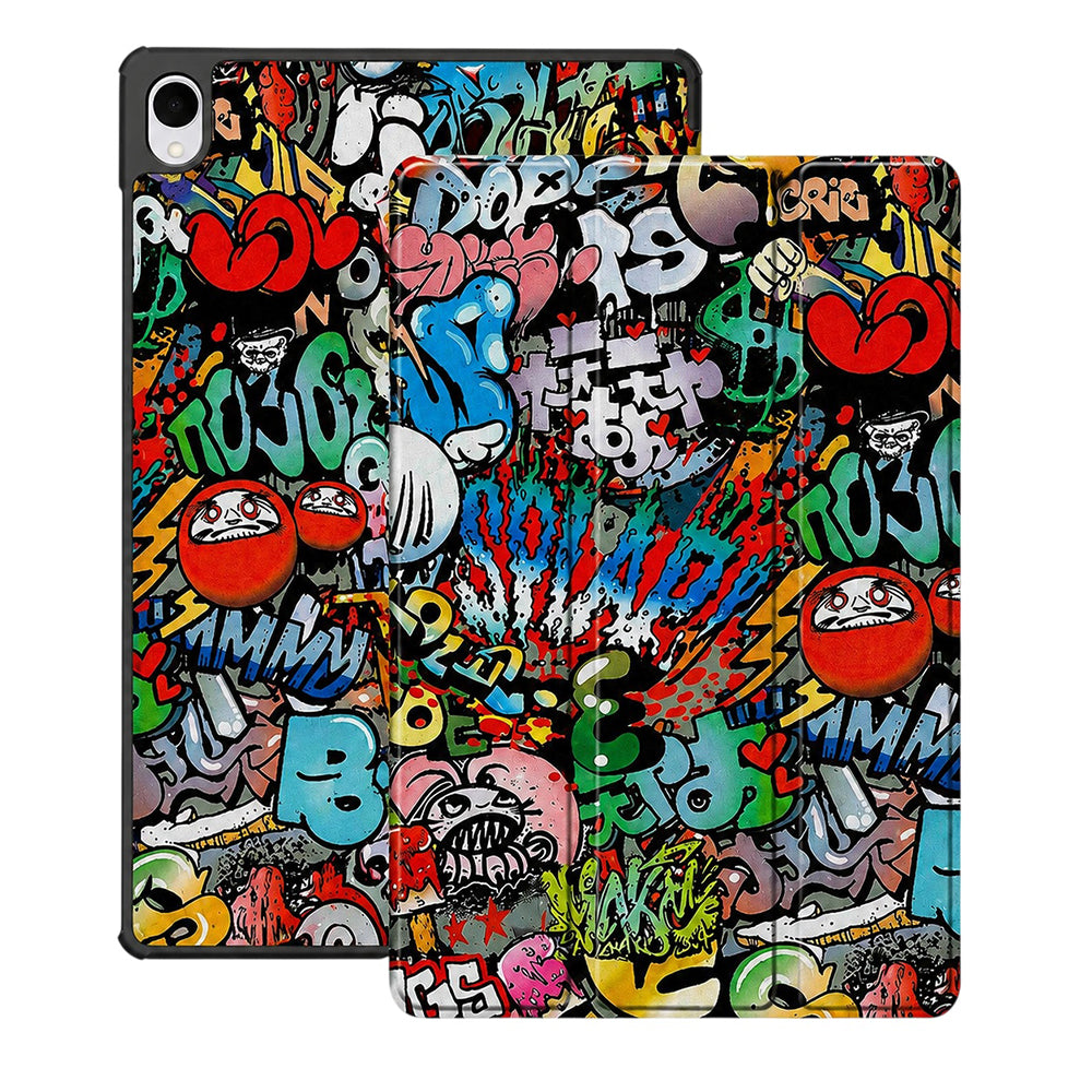Cover til Samsung Galaxy Tab S12 Plus, Techsuit, FoldPro Urban Vibe, Multifarvet