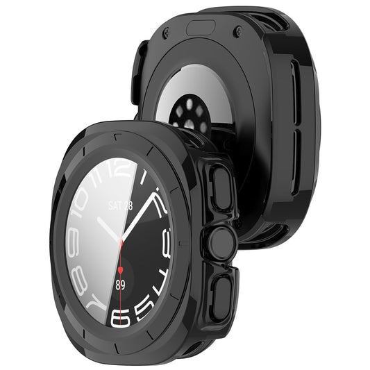 Cover til Samsung Galaxy Watch Ultra2, Techsuit, Defense360 Pro, Sort