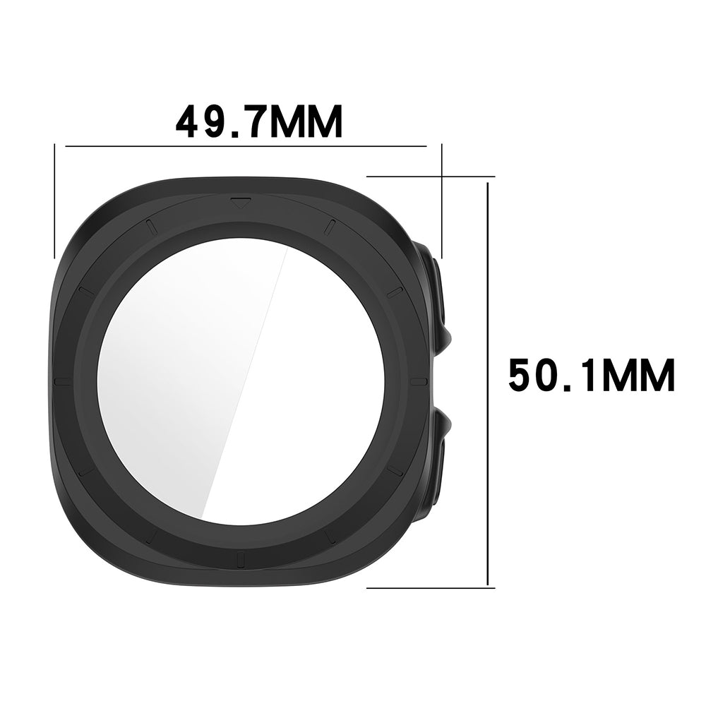 Cover til Samsung Galaxy Watch Ultra2, Techsuit, Defense360 Pro, Sort