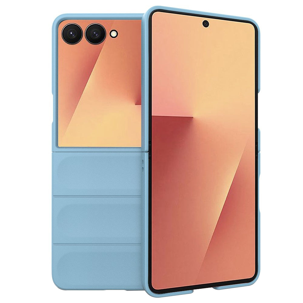 Cover til Samsung Galaxy Z Flip7 F766, Techsuit, Magic Shield, Blå