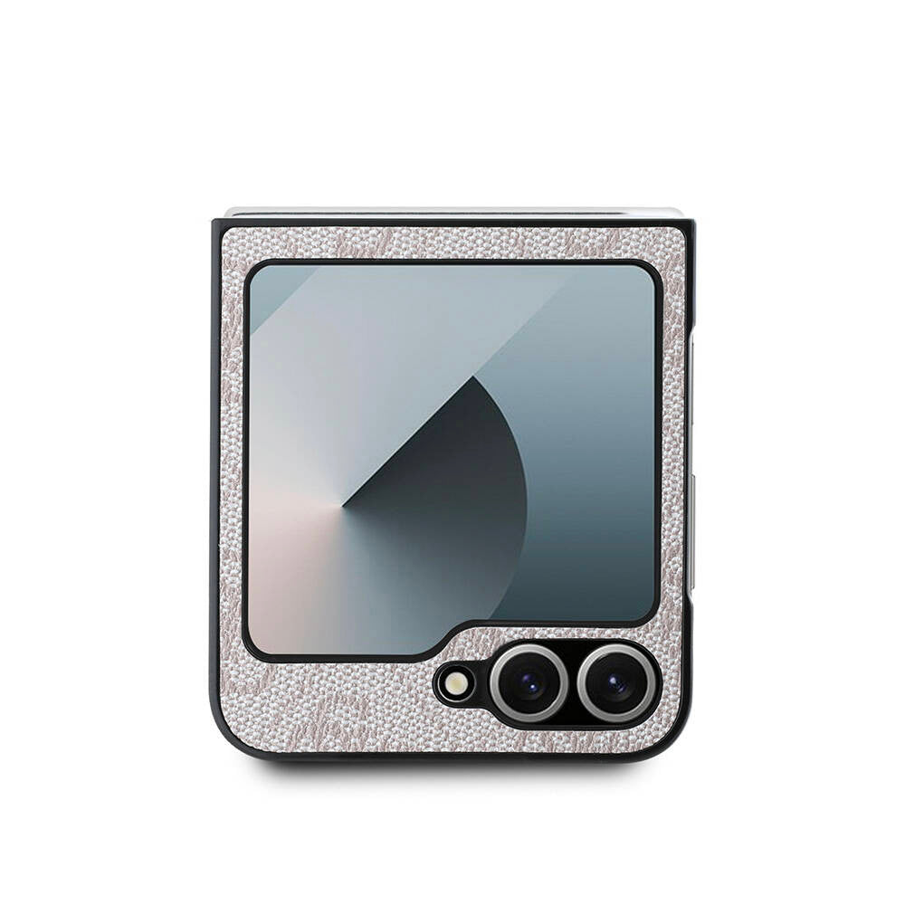 Etui til Samsung Galaxy Z Flip7 FE F761 / Z Flip6 F741, Guess, 4G Metal Logo, Sort
