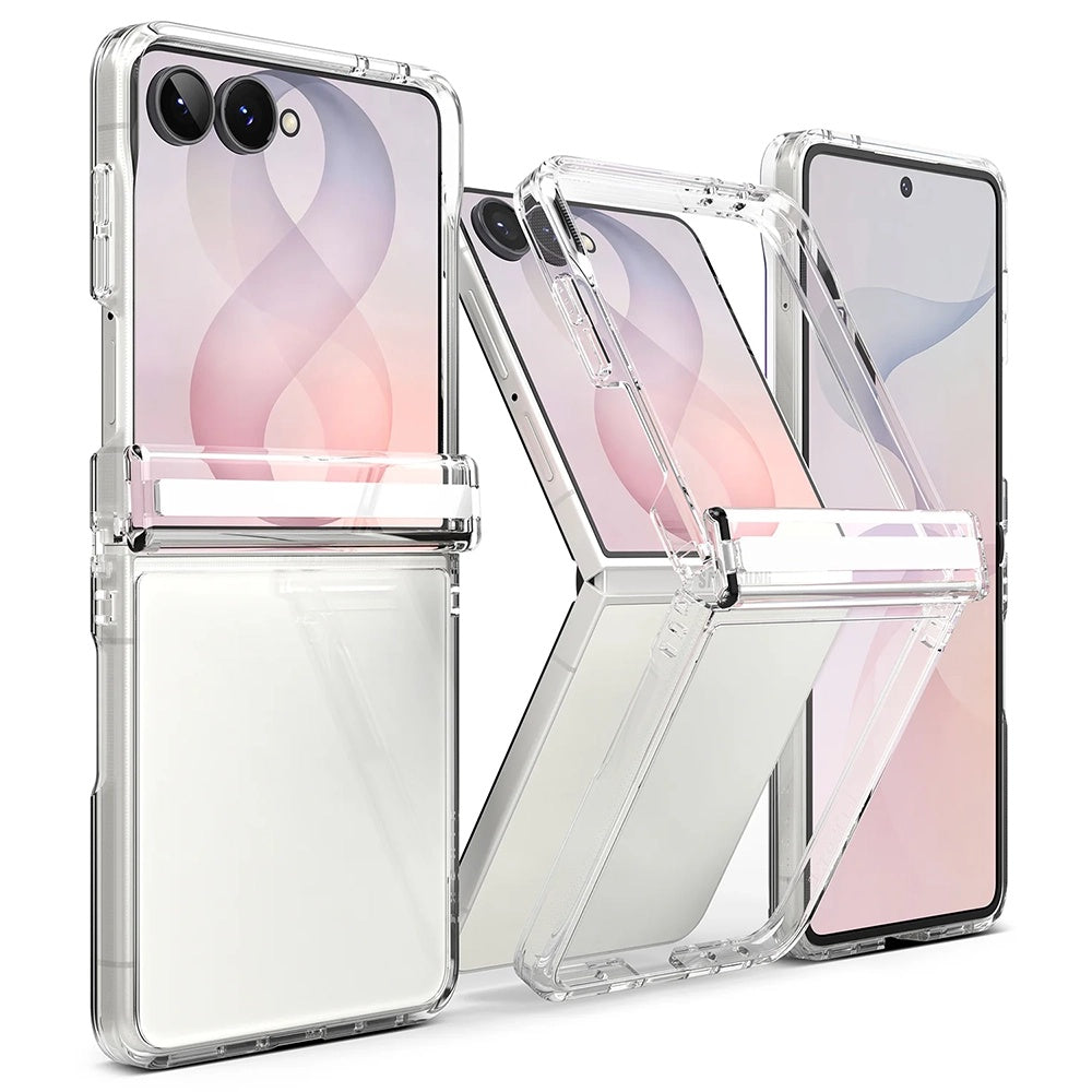 Cover til Samsung Galaxy Z Flip8 F776, Ringke, Fusion Flap, Transparent