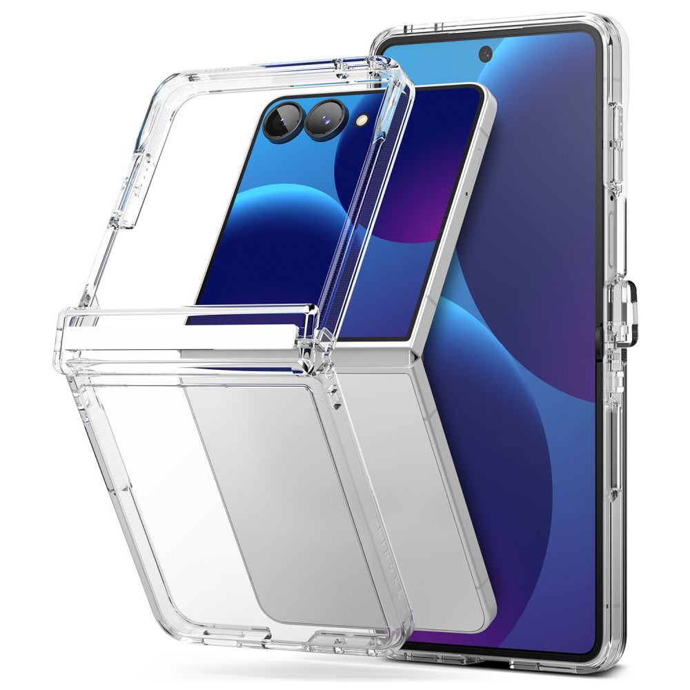 Cover til Samsung Galaxy Z Flip8 F776, Ringke, Fusion Flap, Transparent
