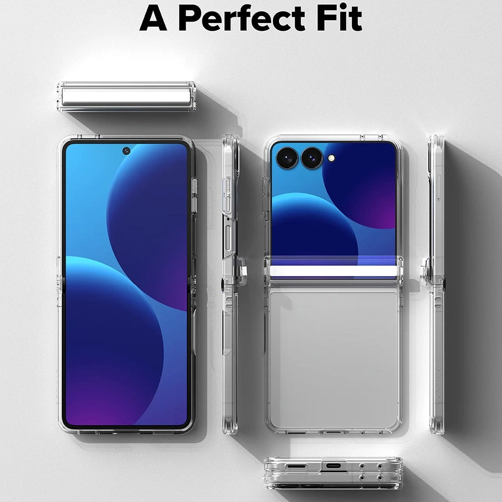 Cover til Samsung Galaxy Z Flip8 F776, Ringke, Fusion Flap, Transparent