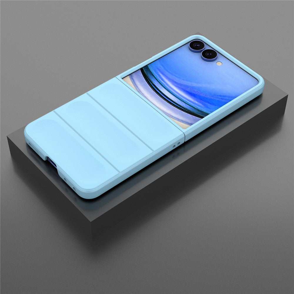 Cover til Samsung Galaxy Z Flip8 F776, Techsuit, Magic Shield, Blå