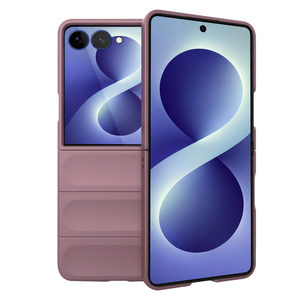 Cover til Samsung Galaxy Z Flip8 F776, Techsuit, Magic Shield, Lilla
