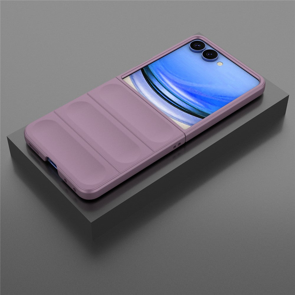 Cover til Samsung Galaxy Z Flip8 F776, Techsuit, Magic Shield, Lilla