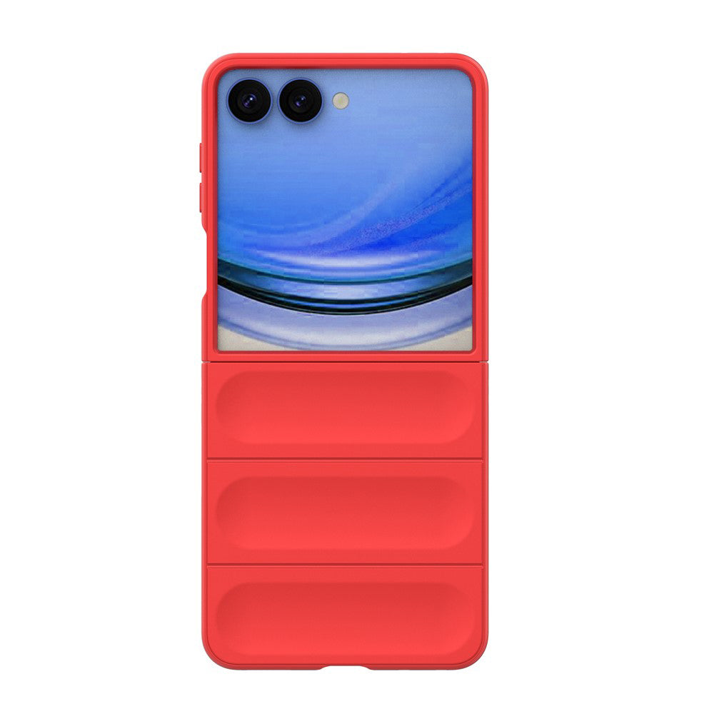 Cover til Samsung Galaxy Z Flip8 F776, Techsuit, Magic Shield, Rød