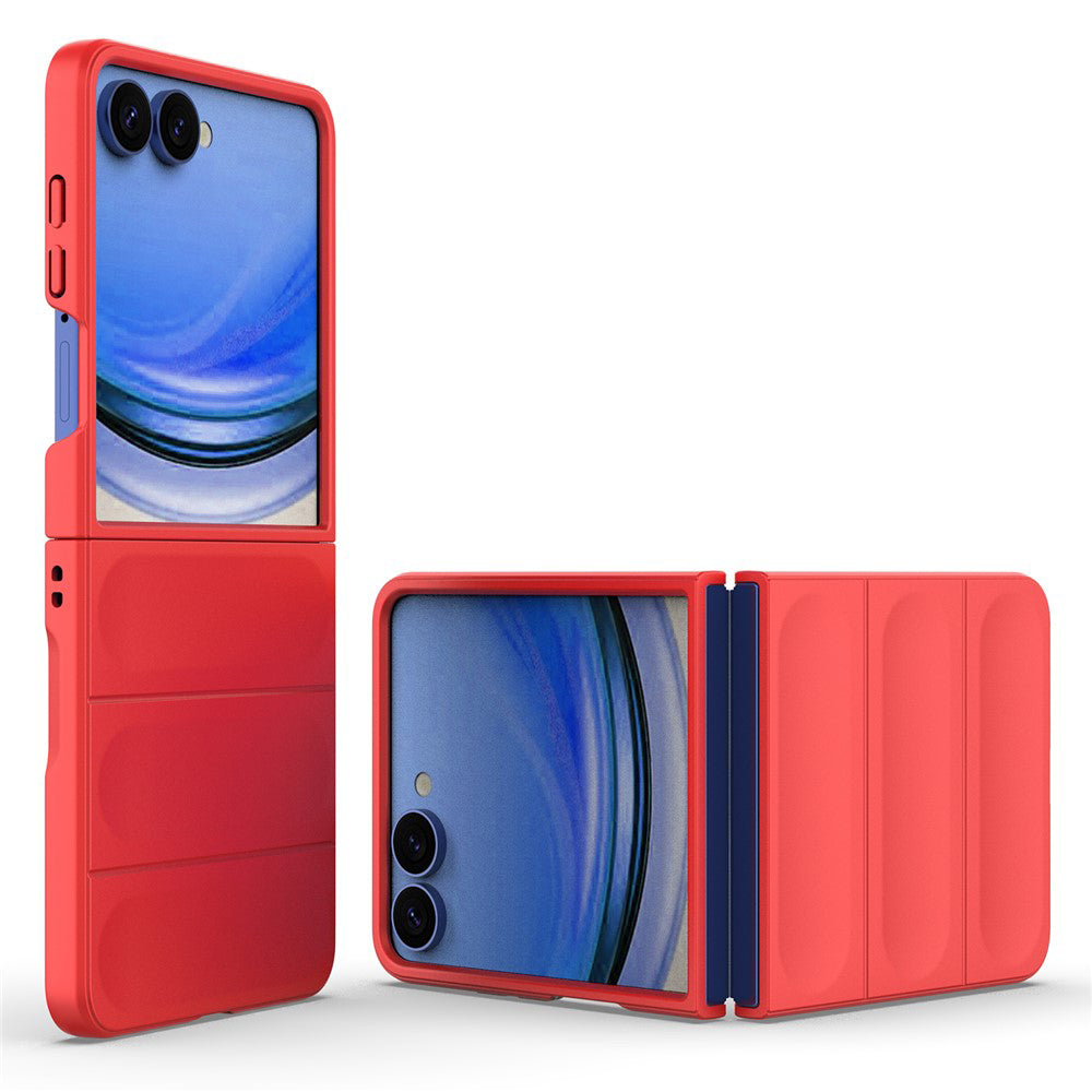 Cover til Samsung Galaxy Z Flip8 F776, Techsuit, Magic Shield, Rød