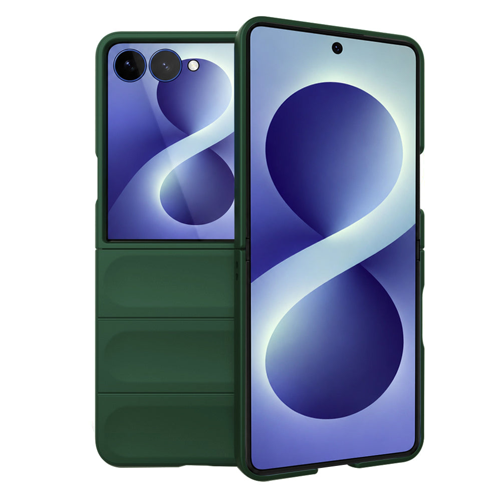 Cover til Samsung Galaxy Z Flip8 F776, Techsuit, Magic Shield, Grøn