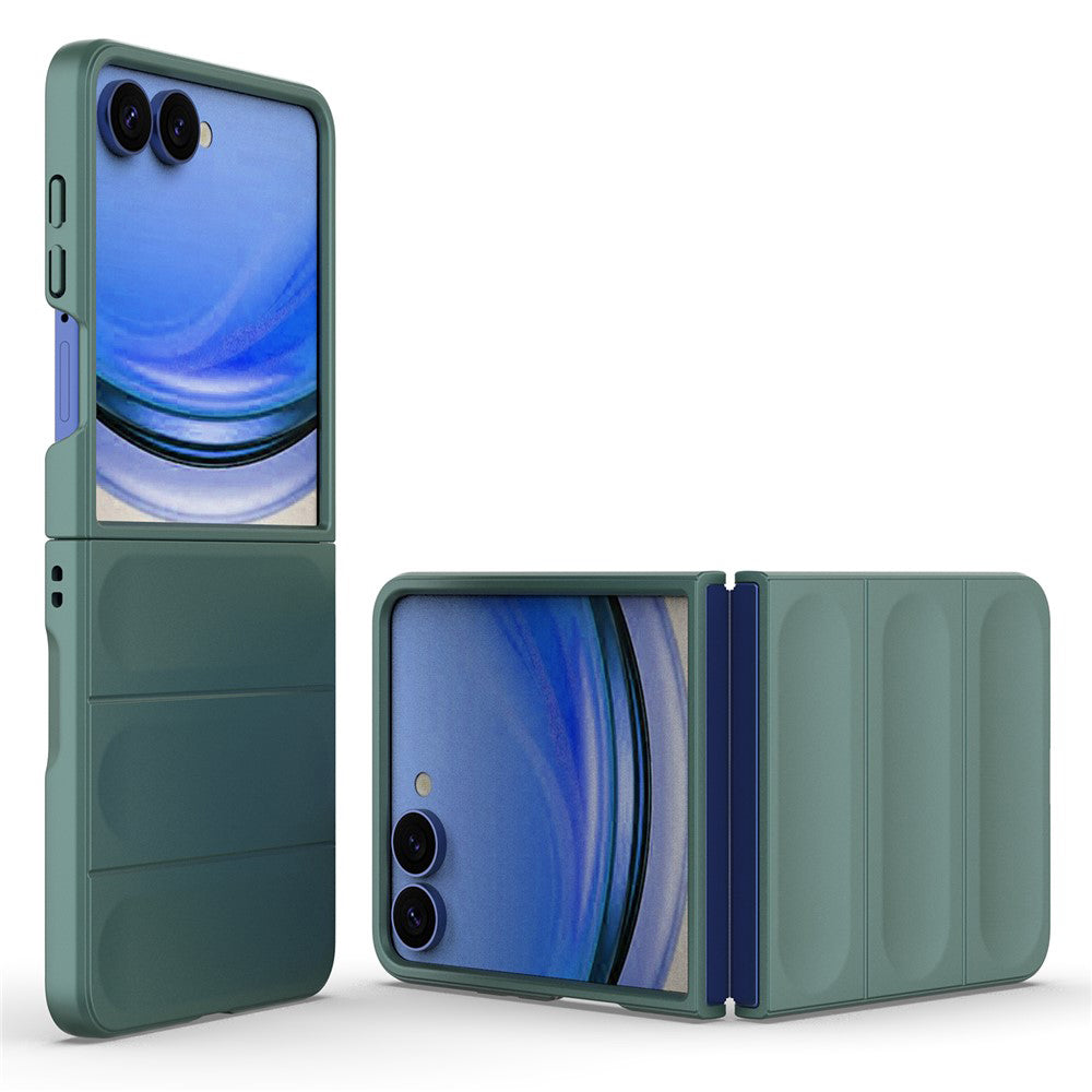 Cover til Samsung Galaxy Z Flip8 F776, Techsuit, Magic Shield, Grøn