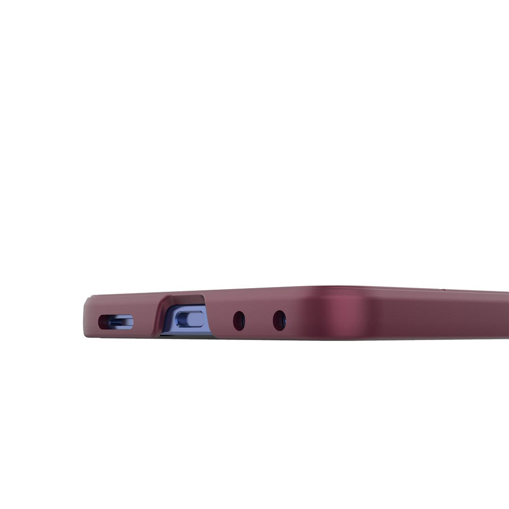 Cover til Samsung Galaxy Z Flip8 F776, Techsuit, Magic Shield, Vinrød