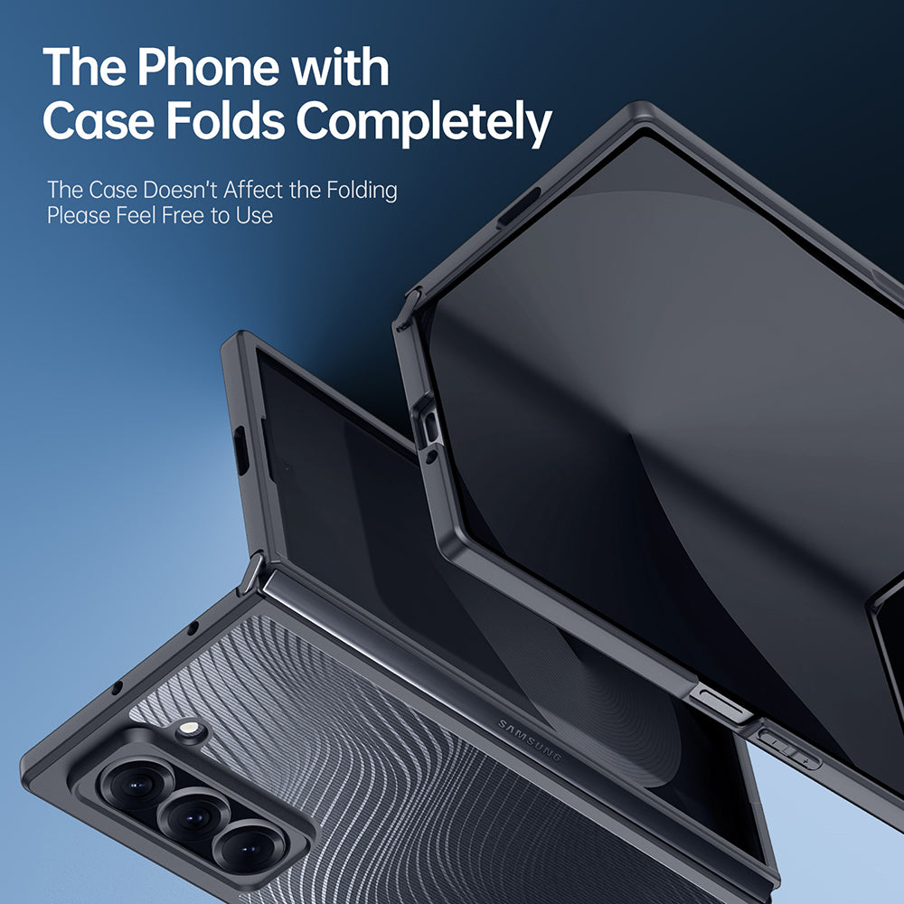 Cover til Samsung Galaxy Z Fold Special, DUX DUCIS, Aimo, Sort