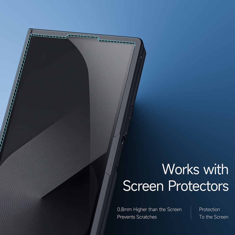 Cover til Samsung Galaxy Z Fold Special, DUX DUCIS, Aimo, Sort