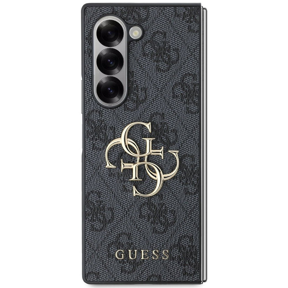 Etui til Samsung Galaxy Z Fold6 F956, Guess, 4G Metal Logo, Sort