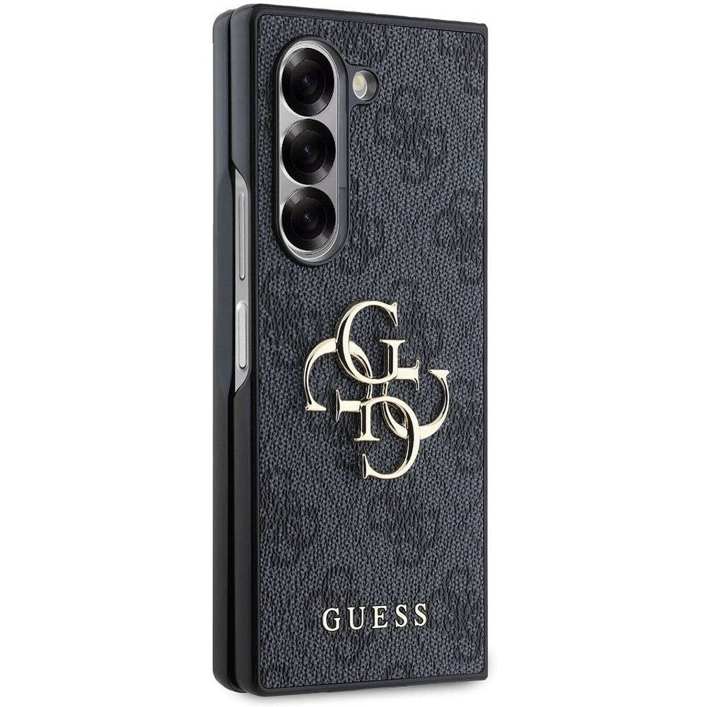 Etui til Samsung Galaxy Z Fold6 F956, Guess, 4G Metal Logo, Sort