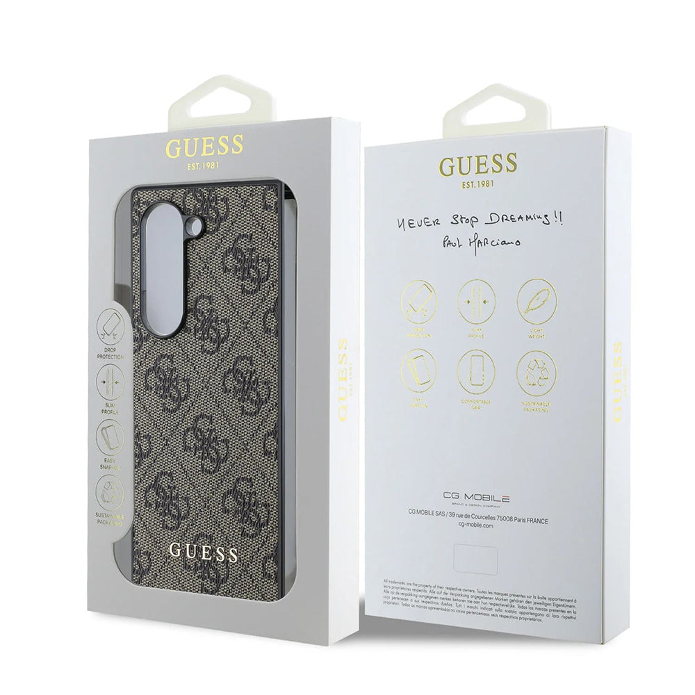 Etui til Samsung Galaxy Z Fold6 F956, Guess, 4G, Sort