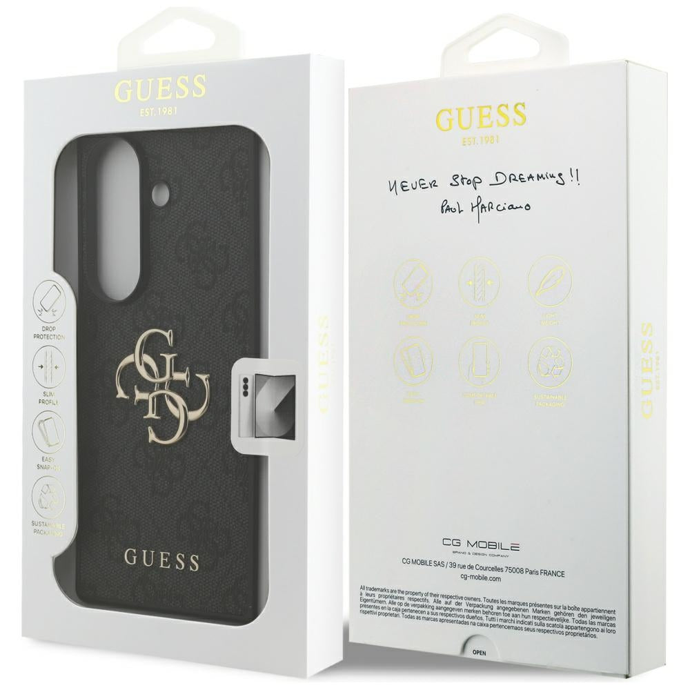 Etui til Samsung Galaxy Z Fold7 F966, Guess, 4G Big Logo, Sort