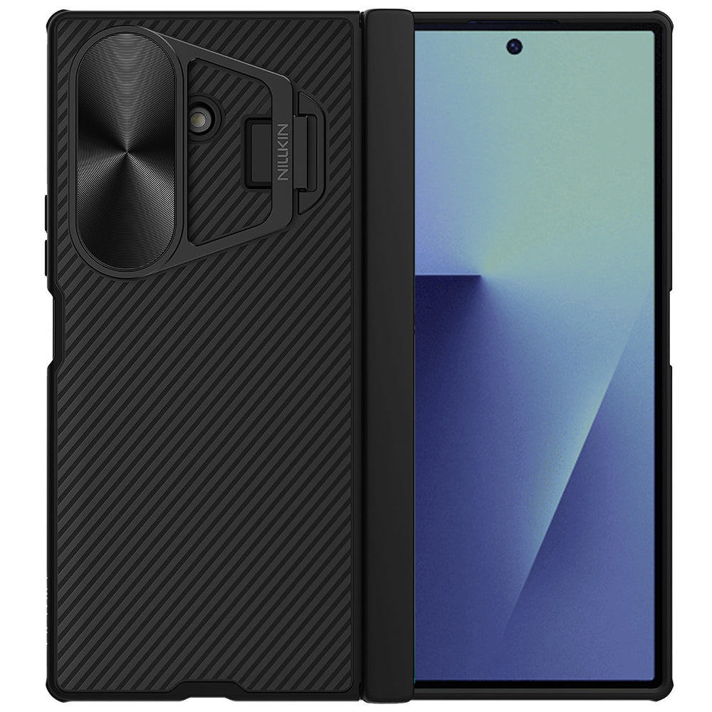 Cover til Samsung Galaxy Z Fold7 F966, Nillkin, CamShield Prop med metalobjektivdæksel, sort