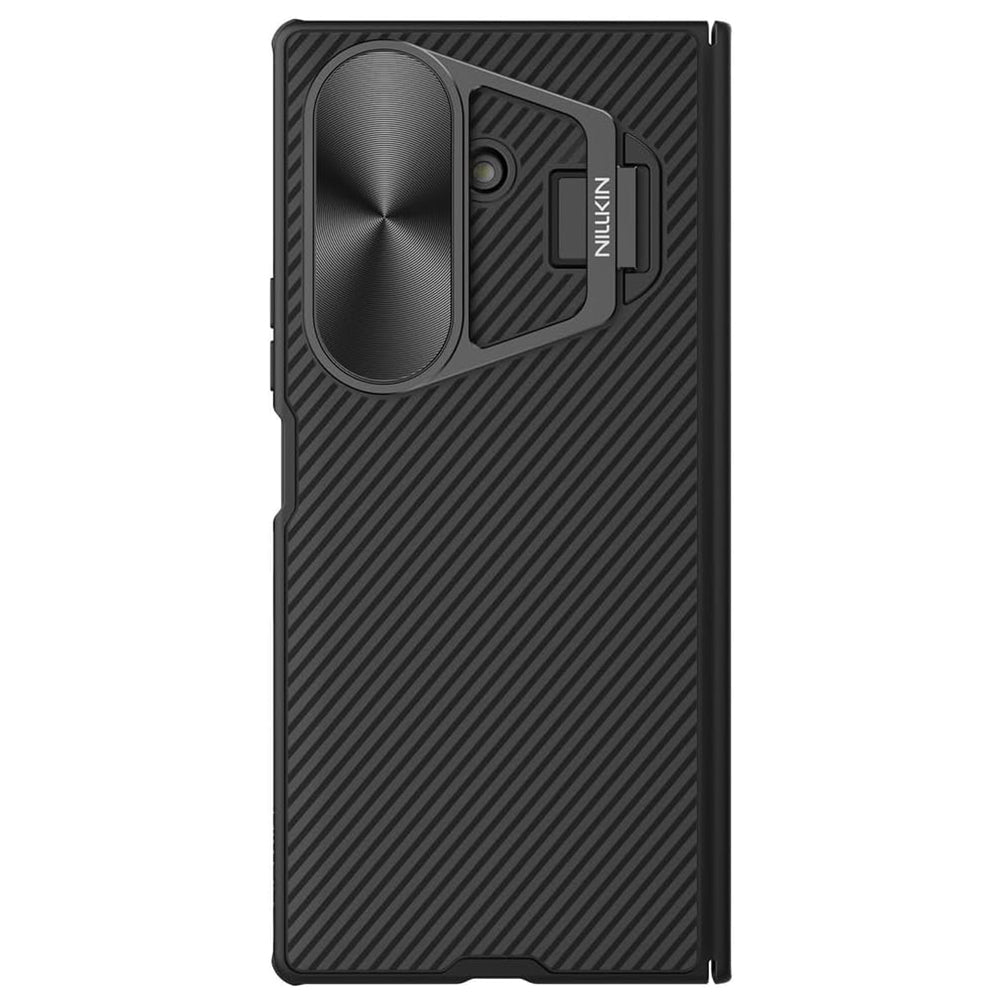 Cover til Samsung Galaxy Z Fold7 F966, Nillkin, CamShield Prop med metalobjektivdæksel, sort
