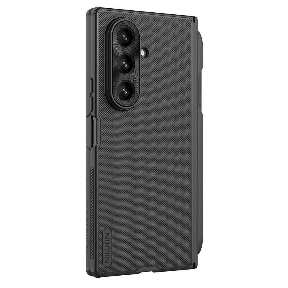 Cover til Samsung Galaxy Z Fold7 F966, Nillkin, Super Frosted Shield med penneholder, sort