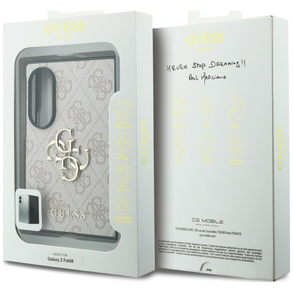 Cover til Samsung Galaxy Z Fold8 F971, Guess, 4G Big Logo, Pink