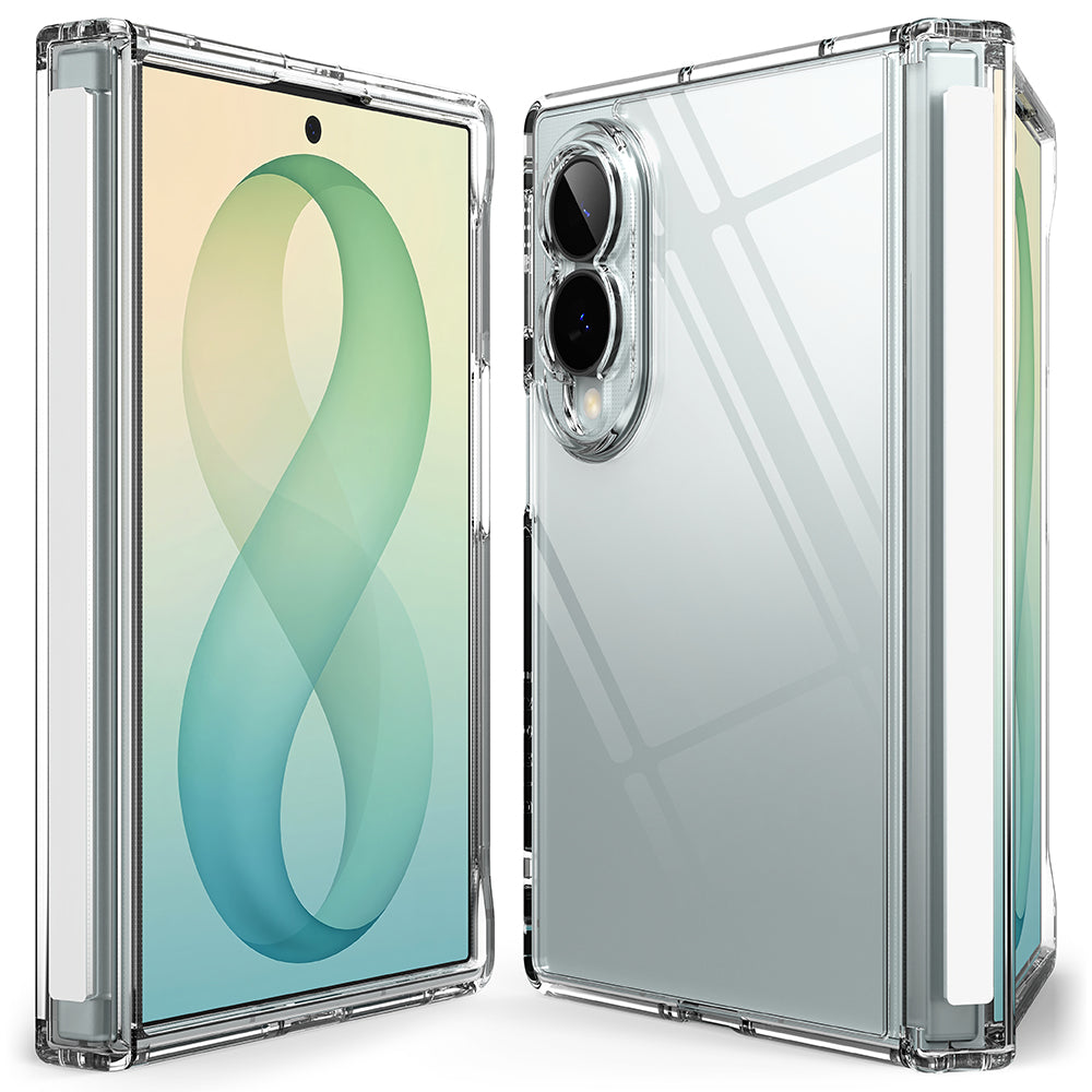 Cover til Samsung Galaxy Z Fold8 F971, Ringke, Fusion Flap, Transparent