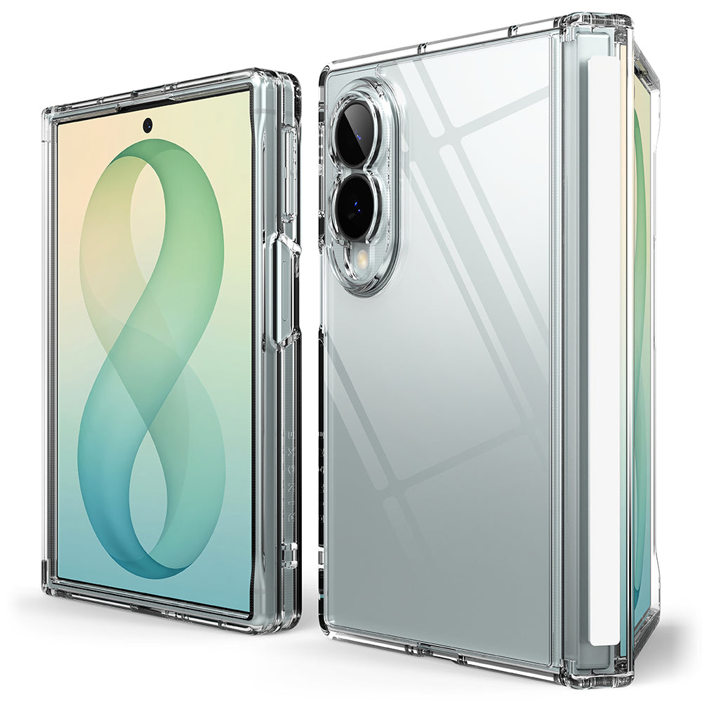 Cover til Samsung Galaxy Z Fold8 F971, Ringke, Fusion Flap, Transparent