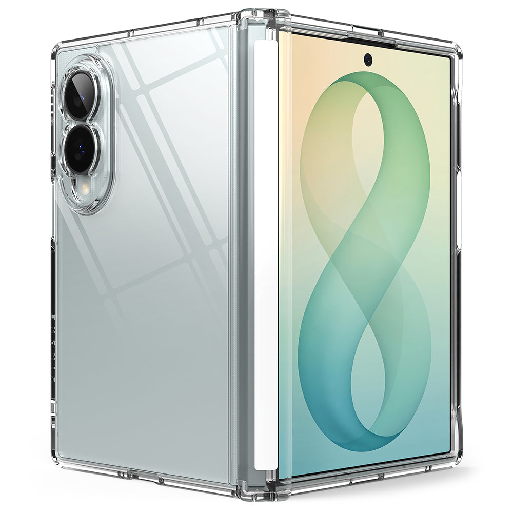Cover til Samsung Galaxy Z Fold8 F971, Ringke, Fusion Flap, Transparent