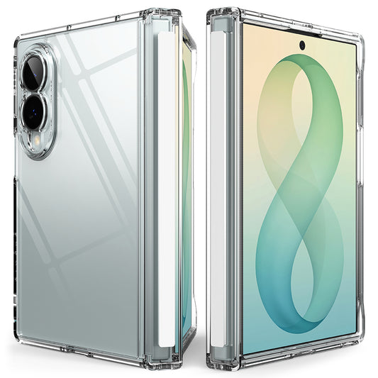 Cover til Samsung Galaxy Z Fold8 F971, Ringke, Fusion Flap, Transparent