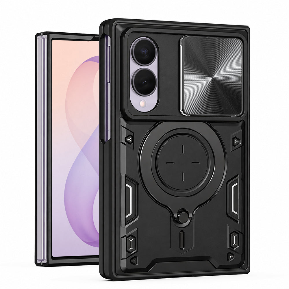 Cover til Samsung Galaxy Z Fold8 F971, Techsuit, CamGuard Pro, Sort