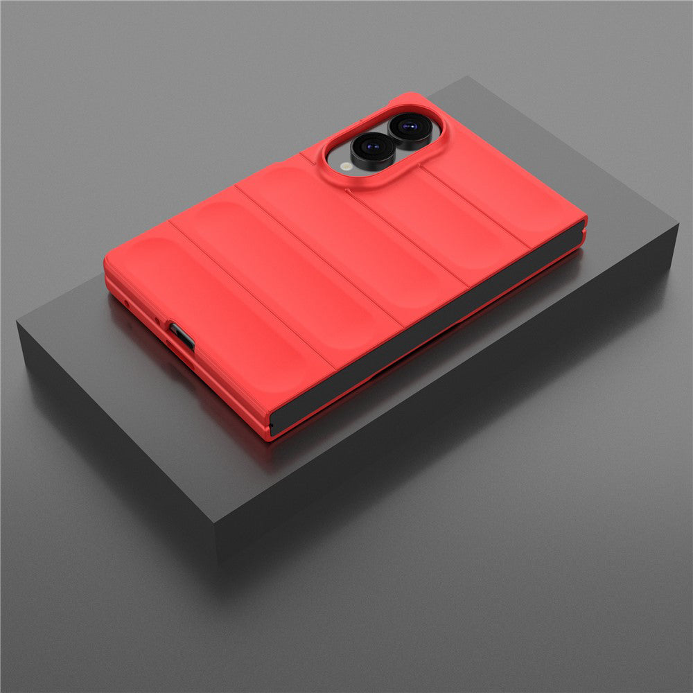 Case for Samsung Galaxy Z Fold8 F971, Techsuit, Magic Shield, Red