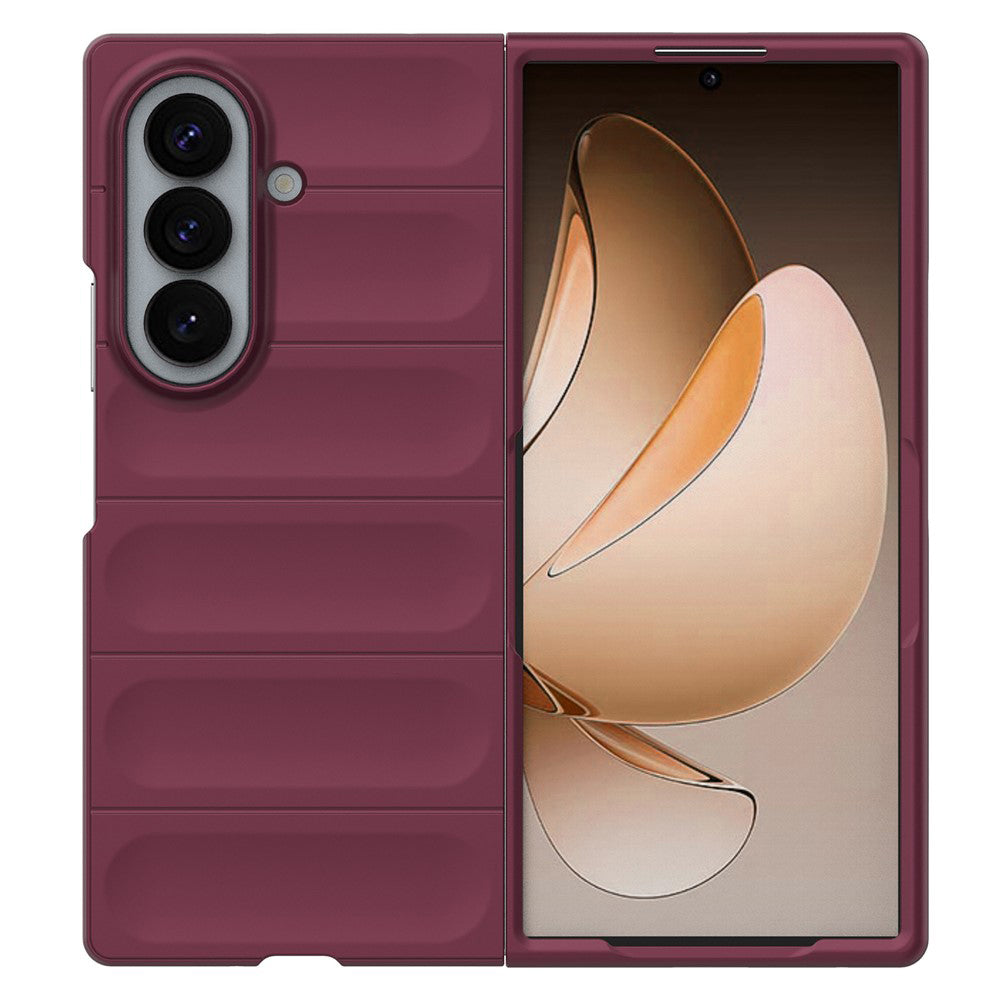 Case for Samsung Galaxy Z Fold8 Ultra F976, Techsuit, Magic Shield, Burgundy
