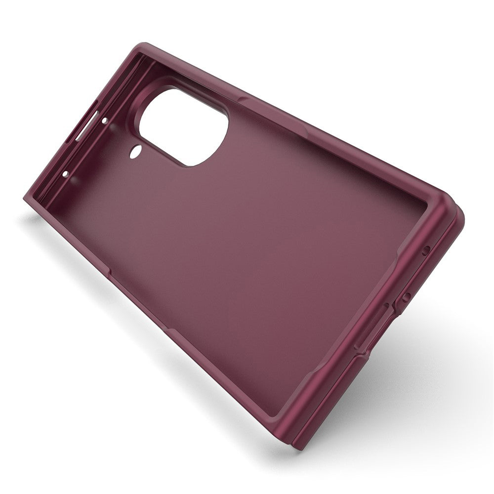 Case for Samsung Galaxy Z Fold8 Ultra F976, Techsuit, Magic Shield, Burgundy