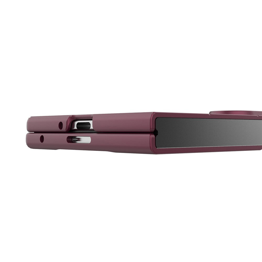 Case for Samsung Galaxy Z Fold8 Ultra F976, Techsuit, Magic Shield, Burgundy