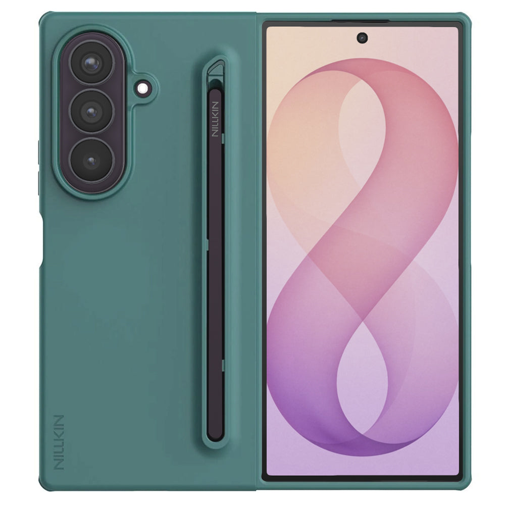 Cover til Samsung Galaxy Z Fold8 Ultra F976, Nillkin, Flex Pure med S-Pen Holder, Grøn