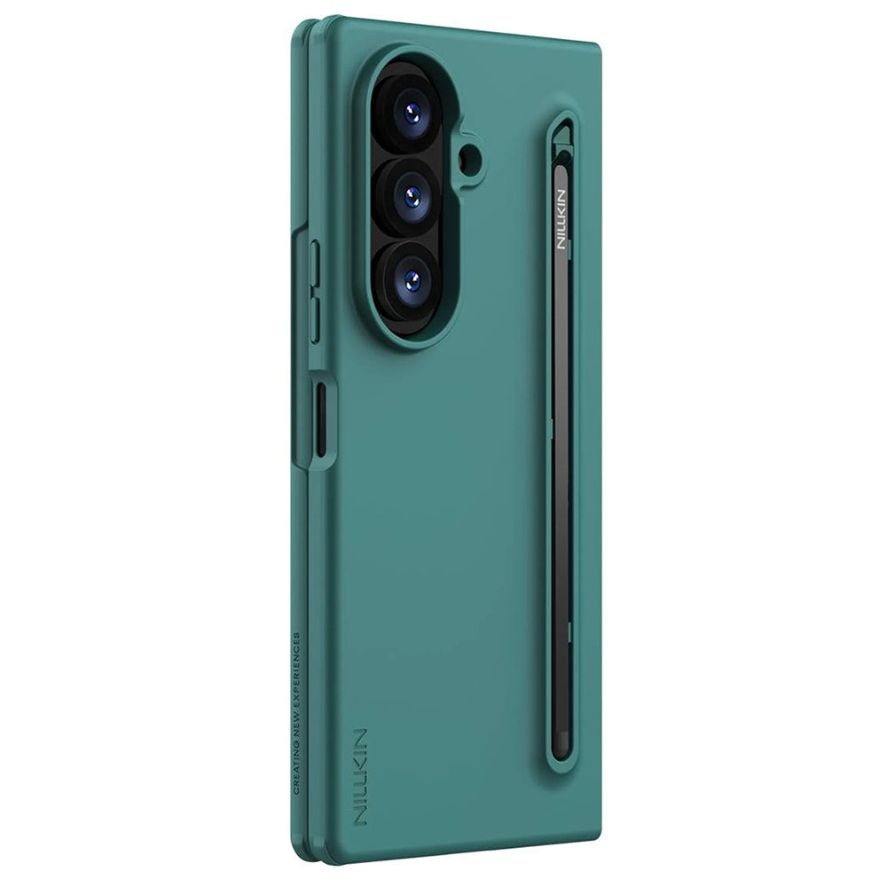 Cover til Samsung Galaxy Z Fold8 Ultra F976, Nillkin, Flex Pure med S-Pen Holder, Grøn